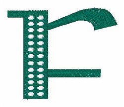 St Pattys Celtic Font  f embroidery design