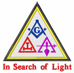 In Search embroidery design