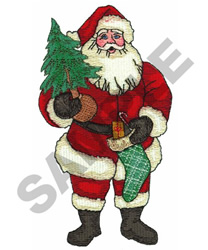 Great notions embroidery design santa 631 inches h x 362 inches w