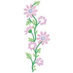 Gunold embroidery design floral vine 691 inches h x 257 inches w Gunold embroidery design floral vine 691 inches h x 257 inches w