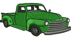 1953 Pickup embroidery design