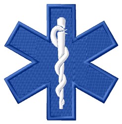 Ma designs embroidery design star of life 276 inches h x 273 inches w