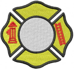 Maltese Cross embroidery design