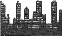 Sky Line embroidery design