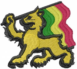 Griffin embroidery design