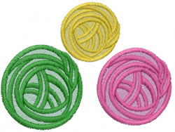 Machine embroidery designs embroidery design balls of yarn 223 inches Machine embroidery designs embroidery design balls of yarn 223 inches
