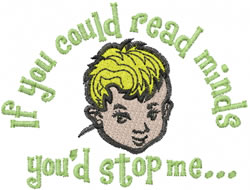 Stop Me embroidery design