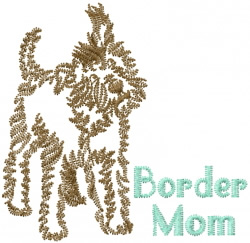 Border Mom embroidery design
