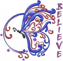 Machine embroidery designs embroidery design believe 691 inches h x 7 Machine embroidery designs embroidery design believe 691 inches h x 7