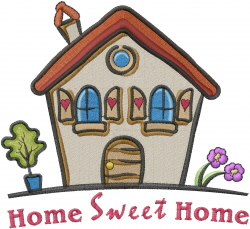 Machine embroidery designs embroidery design home sweet home 631 Machine embroidery designs embroidery design home sweet home 631