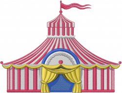Machine embroidery designs embroidery design circus tent 676 inches h Machine embroidery designs embroidery design circus tent 676 inches h