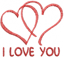 Mediterranean designs embroidery design i love you 193 inches h x 2