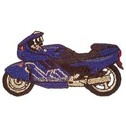 Bmw motorcycle embroidery design #3