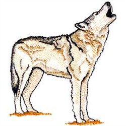 Oklahoma embroidery embroidery design howling gray wolf 363 inches h Oklahoma embroidery embroidery design howling gray wolf 363 inches h
