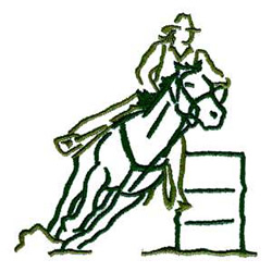 Oklahoma embroidery embroidery design barrel racing 389 inches h x 3 Oklahoma embroidery embroidery design barrel racing 389 inches h x 3