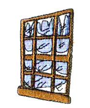 Icy Window embroidery design