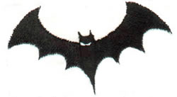 Pinnacle embroidery patterns embroidery design halloween bat 165 Pinnacle embroidery patterns embroidery design halloween bat 165