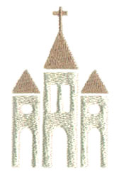 Pinnacle embroidery patterns embroidery design church 142 inches h x