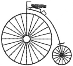 Big Wheeled Bicycle