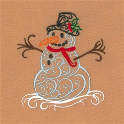 starbird inc embroidery design filigree snowman 4 40 starbird inc embroidery design filigree snowman 4 40