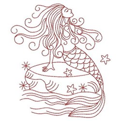 Mermaid/Tattoo Embroidery Pattern to Share! - NEEDLEWORK