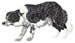 Border Collie embroidery design