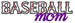 Baseball Mom embroidery design
