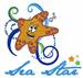 Sea Star embroidery design