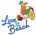 Love The Beach embroidery design
