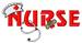 Nurse embroidery design