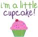 A Little Cupcake embroidery design