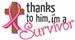 Im A Survivor embroidery design
