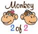 Monkey 2 embroidery design