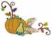 Harvest Border embroidery design