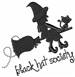 Black Hat Society embroidery design