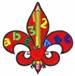 Fleur De Teacher embroidery design