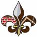 Fleur de Mason embroidery design