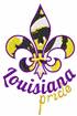 Louisiana Pride embroidery design