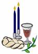 Shabbat embroidery design