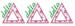 Delta Delta Delta embroidery design