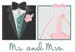 Mr And Mrs embroidery design