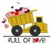 Full of Love embroidery design