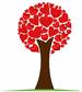 Love Tree embroidery design