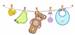 Baby Laundry embroidery design