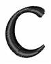 Minion Font c embroidery design