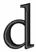 Minion Font d embroidery design