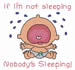 Nobodys Sleeping embroidery design