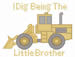 Little Brother embroidery design