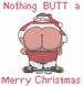 Nothing Butt embroidery design