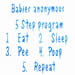Babies Anonymous embroidery design
